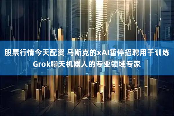 股票行情今天配资 马斯克的xAI暂停招聘用于训练Grok聊天机器人的专业领域专家